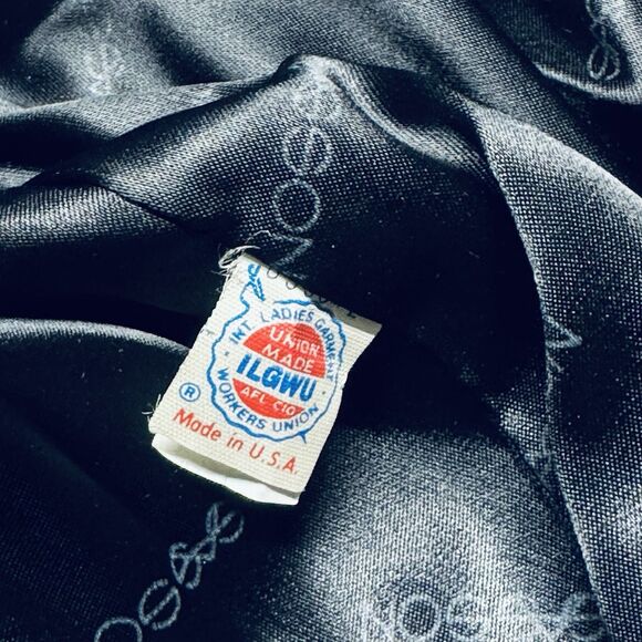 Vintage Sasson Borgazia Plush Faux Fur Lined Coat Size 10 Made in USA ILGWU - Picture 10 of 10